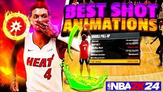 Best Shot Creator Animations in NBA 2K24! (Best Fade, Dribble Pull-Up, Hop Jumper & Spin Jumper)