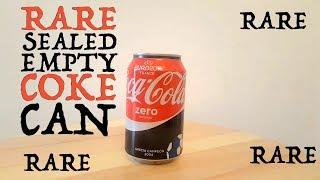 RARE Sealed empty Coca Cola can Factory ERROR 12 FL OZ (350 ml) Collector's Item