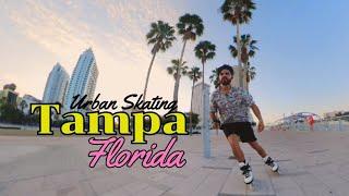 Tropical flow in Tampa, FL. #inlineskating #tropicalbliss #skatingisfun