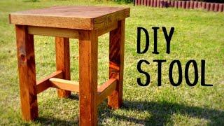 【DIY】部屋に置くだけで一気におしゃれに！背もたれなしのイス (スツール）作り！DIY Stool　#DIY #インテリア