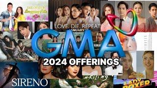 MGA KUMPIRMADONG UPCOMING GMA SHOWS & MOVIES SA KAPUSO NETWORK NGAYONG 2024! PANUORIN!