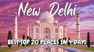 Discover Delhi, India  charm: Ultimate 4-day travel guide  | Top3Videos