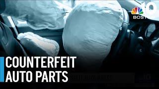 Counterfeit auto parts like airbags are a safety risk. Here's what to watch for.