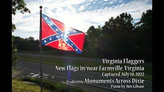 The Virginia Flaggers #1 New Flags near Farmville, Virginia