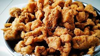 HOW TO MAKE KFC STYLE POPCORN CHICKEN | SUPER JUICY AND CRISPY KFC STYLE CHICKEN POPCORN RECIPE!!!