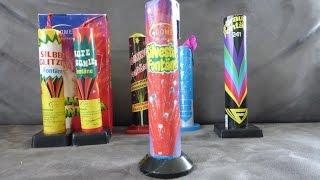 Feuerwerk Klasse 2: Comet Silvester-Fontäne