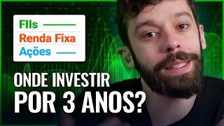 ONDE INVESTIR: QUAL É O MELHOR ATIVO PARA INVESTIR POR 3 ANOS?