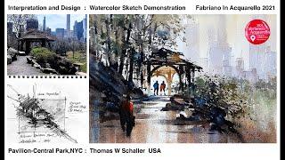 FABRIANO 2021 : Tutorial - Interpretation and Design #art #instruction #watercolor