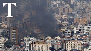 LIVE: Israeli airstrikes on central Beirut kill six