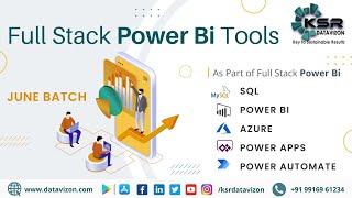 Full Stack Power Bi with Power Tools II Power Bi II Azure II SQL II Power Apps II Power Automate