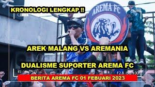 Arek Malang vs Aremania, Kronologi Munculnya Dualisme Suporter Arema FC - DUALISME KLUB DAN SUPORTER