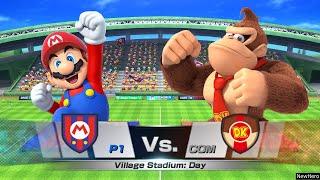 Mario Sports Superstars - Team Mario Vs. Team Donkey Kong