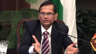 Visit of Minister of External Affairs, Sri Lanka Prof. G. L. Peiris-Joint Media Interaction- Part 1