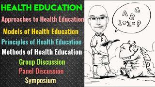 Health Education [Models, Principles & Methods] | PSM lectures | Community Medicine lectures | Arpit