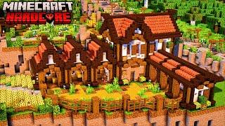 I Built a HUGE Horse Stable In Minecraft Hardcore
