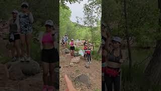 Practice 1 for our TikTok Dance | AZ Jolly Hikers Having Fun Dancing at Water Wheel Falls, Payson