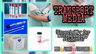 What is transport media?|Types|Properties|Microbiology|#transportmedia #scienceviewtamil #