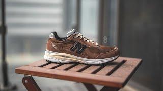 JJJJound x New Balance 990 V3 "Montreal" (Brown): Review & On-Feet