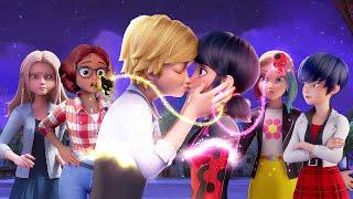 Final Reveal and Kiss?! All Kisses of Marinette and Adrien Including Season 6!