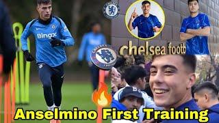 Anselmino’s Return! Training with Chelsea’s First Team as a Key Defender