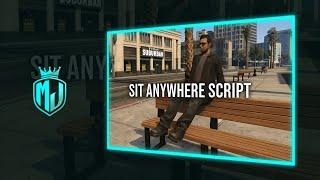 [FREE] 🪑 Sit Anywhere Script | Standalone / ESX / QBCORE | MJ DEVELOPMENT
