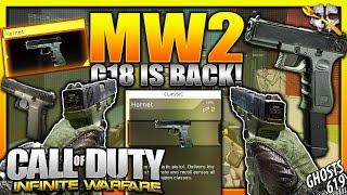 The MW2 G18 is BACK in Infinite Warfare! (Hornet Classic Gun Gameplay)