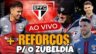 VAI CHEGAR + REFORÇOS! TREINO DE HOJE E+ MERCADO DA BOLA DO SPFC | LIVE