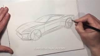 Car Design 101- Sketching a Sports Coupe