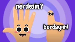 Baş Parmağım Nerdesin? | Eğlenceli Çocuk Şarkısı