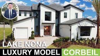 Orlando Luxury Model Home Tour | Corbeil Plan | Lake Nona | Orlando Realtor | Toll Brothers