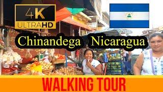 【4K 60fps】Chinandega  ~ Walking Tour - Nicaragua