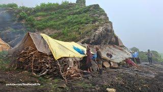 Most Peaceful And Relaxing Nepali Mountain Village Life | Daily Activities Of Village People |