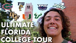 Touring Every Florida College So You Don't Have To | (UF UM UCF FAU ETC)