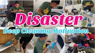 DISASTER CLEANING & LAUNDRY MOTIVATION 2021 | LAUNDRY ROUTINE | DEEP CLEANING MOTIVATION