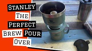 Good Sunday Morning with Stanley The Perfect Brew Pour Over coffee maker..