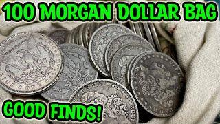 What I Found Unboxing 100 MORGAN SILVER DOLLARS!?