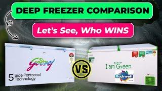 Best Deep Freezer - Godrej vs Rockwell: कौनसा Freezer सबसे बेस्ट?Must Watch Before Buying