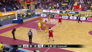 Dmitry Khvostov 07.09.2016 vs Sweden - 16 points, 5 assists, 4 threes
