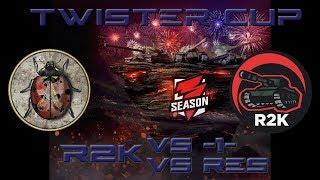 World of Tanks Blitz - Twister Cup Round Robin - R2K vs -1- and vs RES