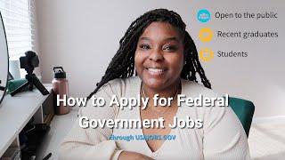 How to Apply for Federal Government Jobs through USAJOBS.gov | 2022