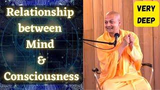 Relationship between Mind and  Consciousness | Swami Sarvapriyananda | Sarvapriyananda latest 2022