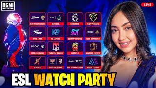 ESL WATCHPARTY WITH KAASH  |  BGMI Snapdragon Mobile Challenge Finals Day 2 - S6