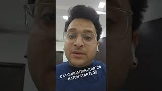 CA Foundation June 24 Batch Started Enroll now 9310235483