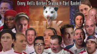 Every Hell's Kitchen Season 6 Chef Ranked - EternalOpossum