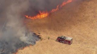 Latest vegetation fire in Pittsburg burns 39 acres near homes