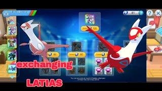 Exchanging LATIAS in miracle exchange from my 6000 diamonds/MONSTER HONOR FIGHT