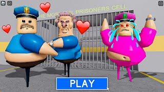 LOVE STORY | Barry & Grumpy Gran New Escape obby (#Roblox)