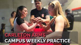 Campus Armwrestling – Weekly Training at Carleton University