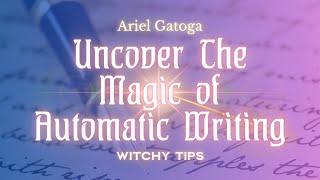 Uncovering the Magic of Automatic Writing: Connect with Your Inner Guide!