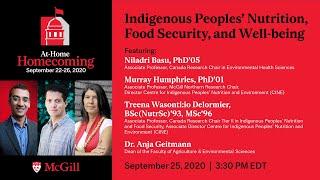 Masterclass: Indigenous Peoples' Nutrition, Food Security, and Well-being